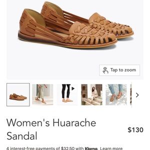 Nisolo women’s Huarrache Sandals✨